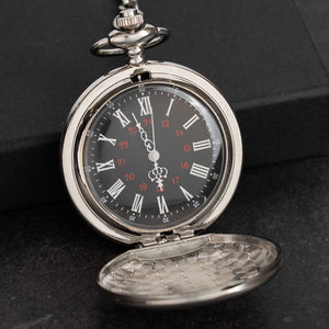 Father's Day Gifts, How Much Time Passes, I Will Always Be Your Little Girl - Personalized Pocket Watch - Gift For Dad