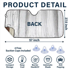 Dogs On The Drive - Personalized Auto Sunshade