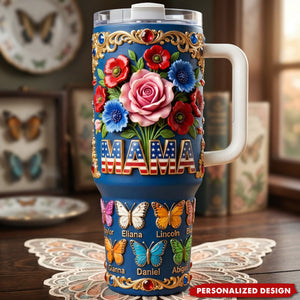 Personalized Grandma Mama Tumbler-Gifts For Mother's Day