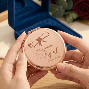 2026 Custom Graduation Makeup Mirror - Graduation Gift