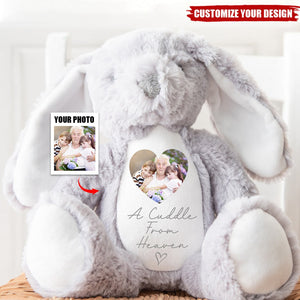 Personalised Memory Teddy In Memory Gift, Memorial Keepsake Present