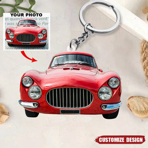 Personalized Truck/SUV/Car Upload Photo Acrylic Keychain
