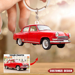 Personalized Truck/SUV/Car Upload Photo Acrylic Keychain
