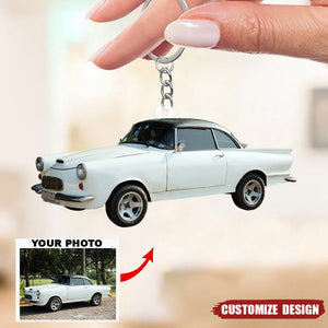 Personalized Truck/SUV/Car Upload Photo Acrylic Keychain