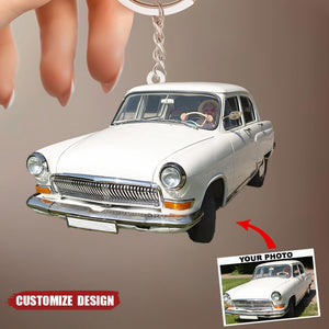 Personalized Truck/SUV/Car Upload Photo Acrylic Keychain