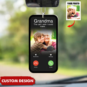 I Wish I Could Make - Custom Photo Car Ornament