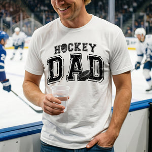 Hockey Dad, Daddy, Grandpa - Personalized Shirt, Father's Day Gifts