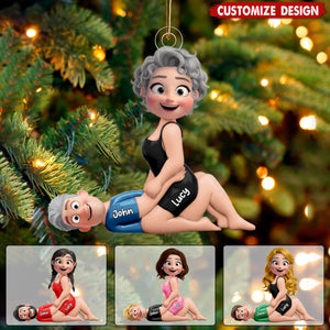 Personalized Naughty Couple Ornament