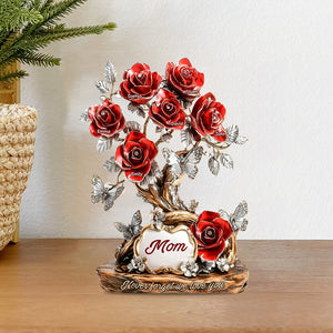 Personalized Floral Mother's Day Acrylic Plaque