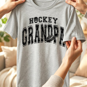Hockey Dad, Daddy, Grandpa - Personalized Shirt, Father's Day Gifts