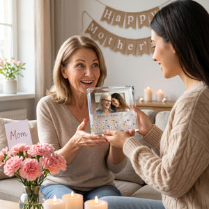 Personalised Acrylic Photo Plaque-Mother's Day Keepsake