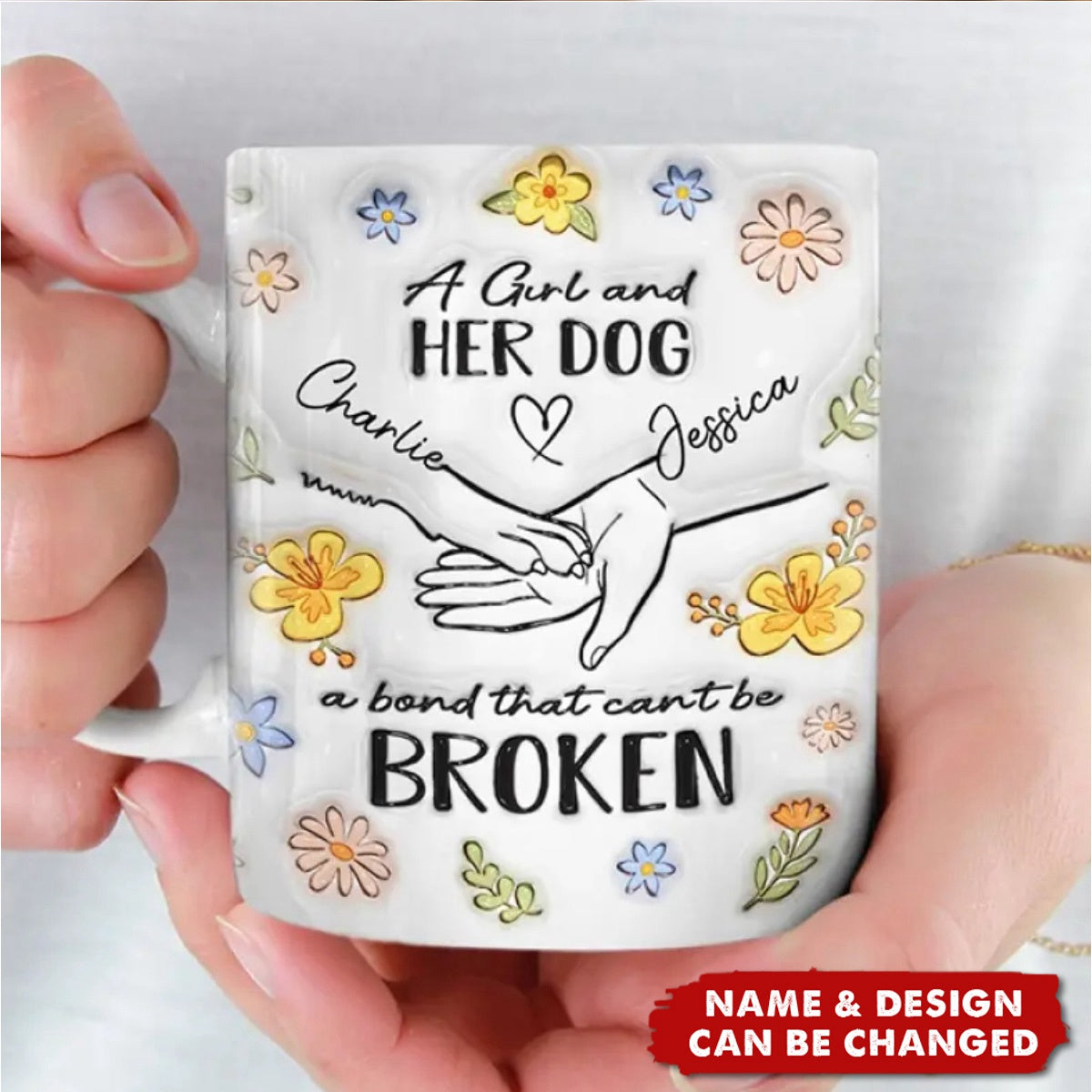Just A Girl Who Loves Dog Personalized Mug
