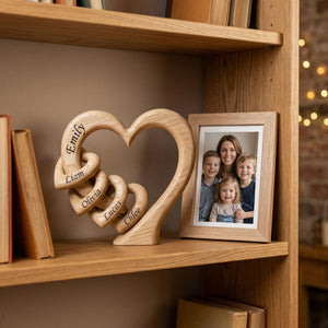 Personalized Family Heart Acrylic Plaque-Gifts For Mother's Day
