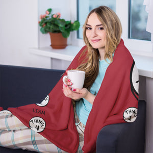 Father/Mother/Nana Of All Things Personalized Blanket-Christmas Gift For Beloved One