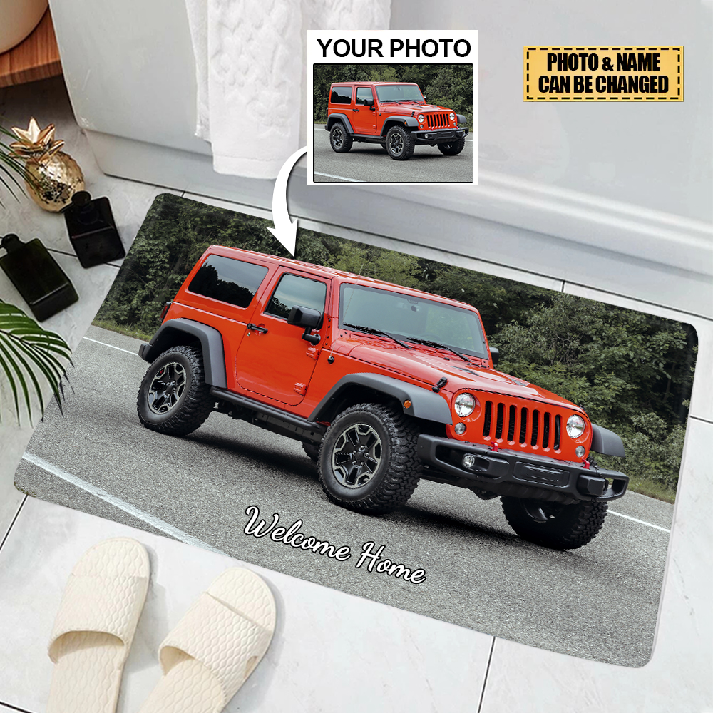 Personalized Car/Truck/Off-Road Photo Doormat