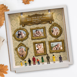 The Moment Your Heart Stopped, Wood Plaque, Gift For Bereaved Family