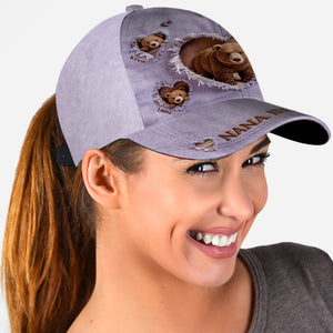 Personalized Mama/Nana Bear Classic Cap