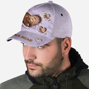 Personalized Mama/Nana Bear Classic Cap