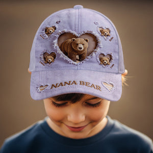 Personalized Mama/Nana Bear Classic Cap