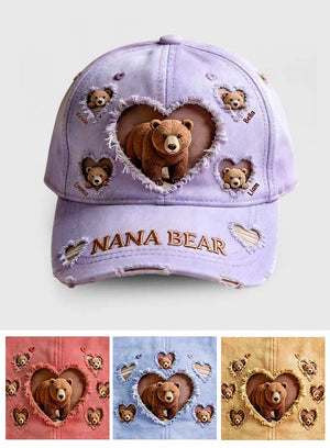 Personalized Mama/Nana Bear Classic Cap