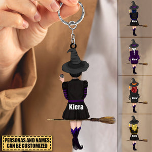 Personalized Witchy /witch Acrylic Keychain