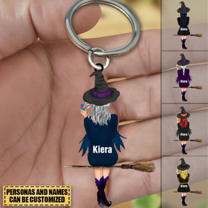 Personalized Witchy /witch Acrylic Keychain