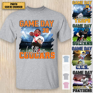 American Football Game Day Personalized Shirt Custom Team Name - Gift For Football Lover