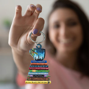 Outlander Novel Go Tell The Bees That I Am Go Flat Acrylic Keychain