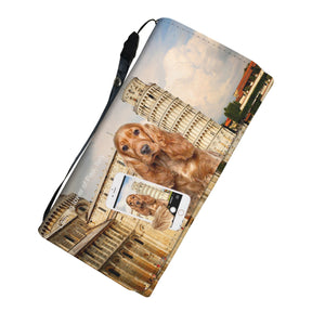 Explore The World With Your English Cocker Spaniel - Women Wallet V1
