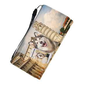 Explore The World With Your Alaskan Malamute - Women Wallet V2