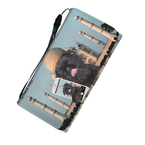 Explore The World With Your Griffon Bruxellois- Women Wallet V2