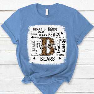 Bears Leopard Teacher T-Shirt