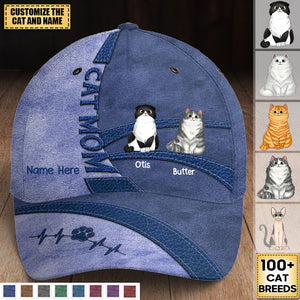 Life Is Better With Cats - Cat Personalized Custom All Over Print Classic Cap