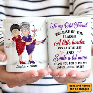 Personalized Friends/Besties/Twins/Sisters Mug