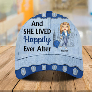 Just A Girl Who Loves Traveling Personalized Cap