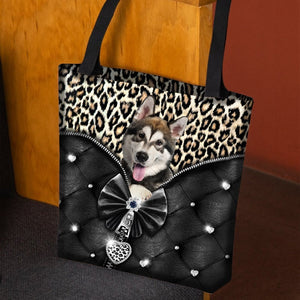 New Release Alaskan Malamute All Over Printed Tote Bag