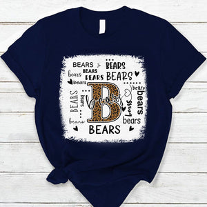 Bears Leopard Teacher T-Shirt
