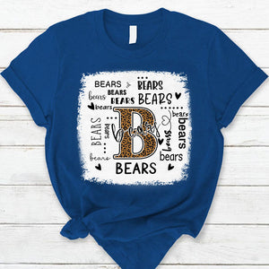 Bears Leopard Teacher T-Shirt