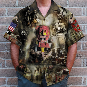 Firefighter Tasks, Hawaiian Shirt, Firefighter Working Scene, Gifts for Firefighters