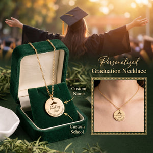 Personalized Graduation Necklace-Gift For Graduates