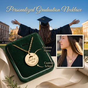 Personalized Graduation Necklace-Gift For Graduates