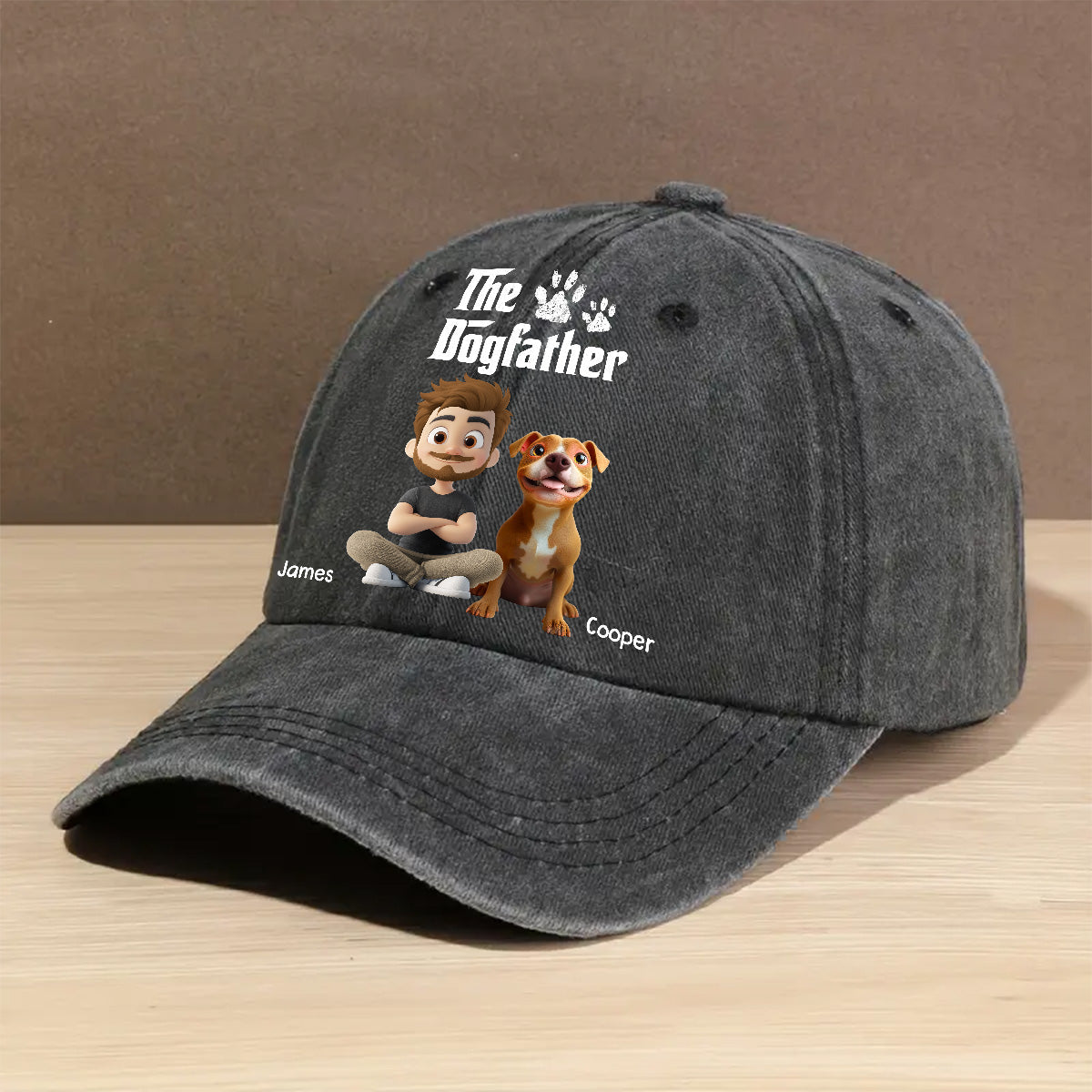 Personalized The Dog Father Cap - Gift for Dog Lovers