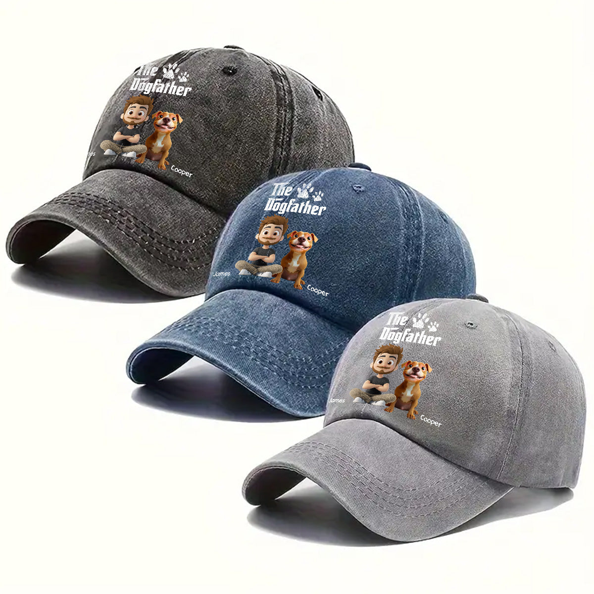 Personalized The Dog Father Cap - Gift for Dog Lovers