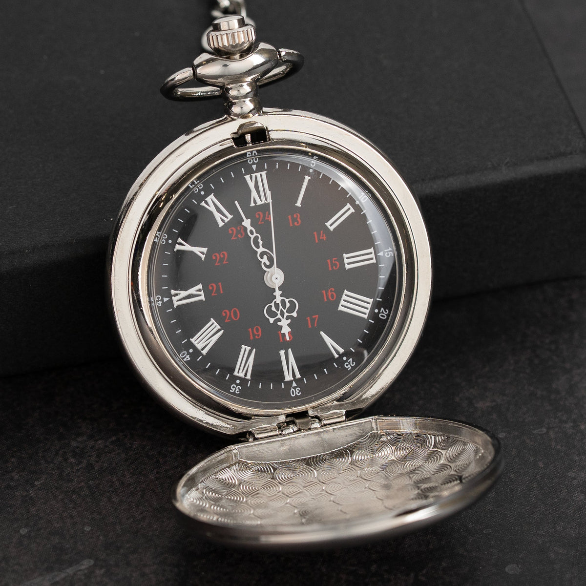 Father's Day Gifts, How Much Time Passes, I Will Always Be Your Little Girl - Personalized Pocket Watch - Gift For Dad