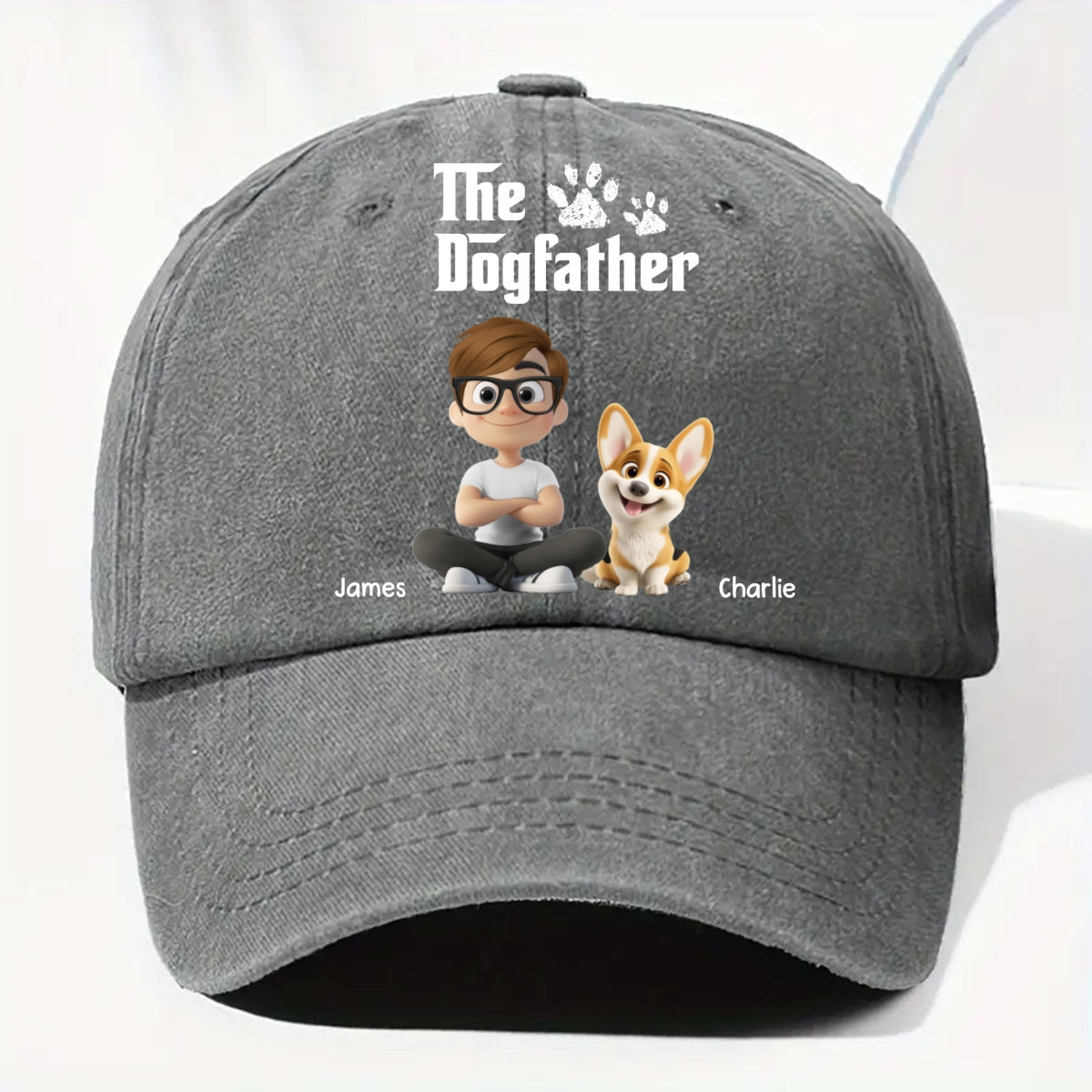 Personalized The Dog Father Cap - Gift for Dog Lovers