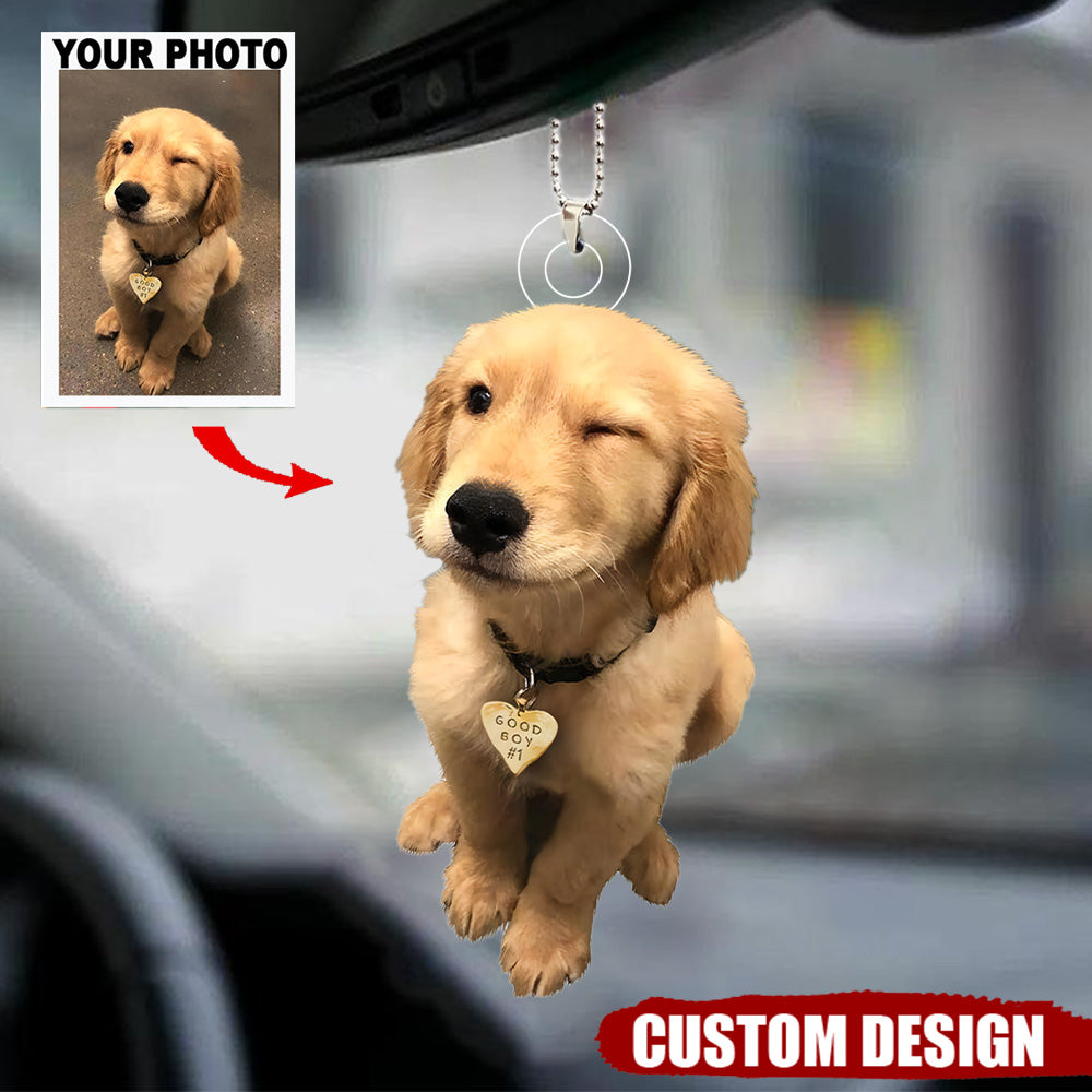Personalized Upload Photo Pet Hanging Ornament