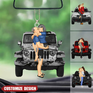 New Release - Personalized Off-Road Car Couple Car Ornament