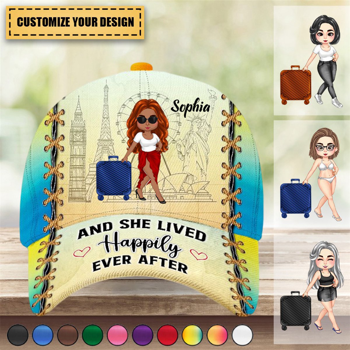 Just A Girl Boy Who Loves Traveling - Gift For Travel Lovers, Vacation Lovers, Him, Her - Personalized Classic Cap