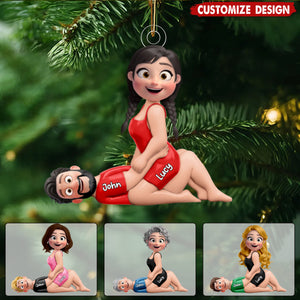 Personalized Naughty Couple Ornament