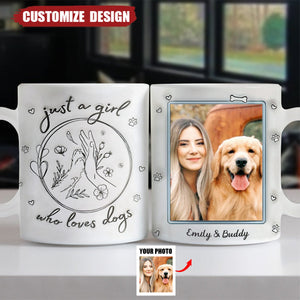 A Dog Will Teach You Unconditional Love - Dog Personalized Mug - Gift For Dog Lovers